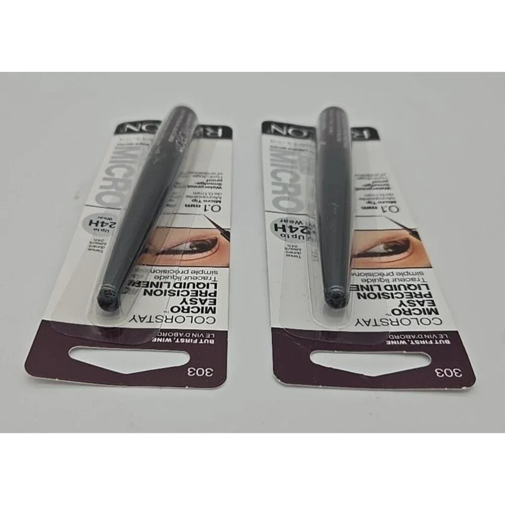 Revlon Colorstay Micro Easy Precision Liquid‎ Eye Liner 303 But First Wine New